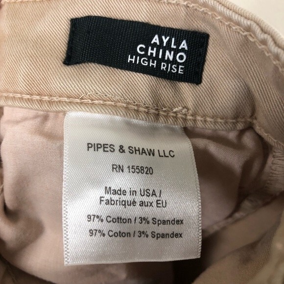 Veronica Beard Ayla Chino High Rise Pants Khaki Size 25 0 - Picture 7 of 10